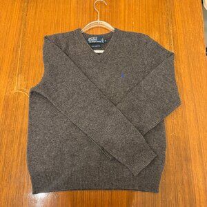 Gray Wool Sweater Medium